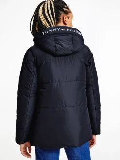 Tommy Hilfiger Jacken*TH ESS SORONA PADDED LOGO COAT desert sky