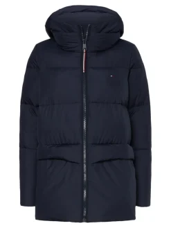 Tommy Hilfiger Jacken*TH ESS SORONA PADDED LOGO COAT desert sky