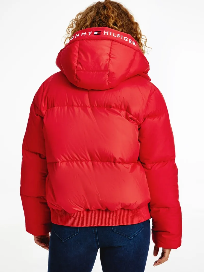 Tommy Hilfiger Jacken*TH ESS SORONA PADDED LOGO BOMBER primary red