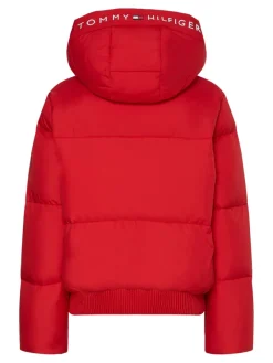 Tommy Hilfiger Jacken*TH ESS SORONA PADDED LOGO BOMBER primary red