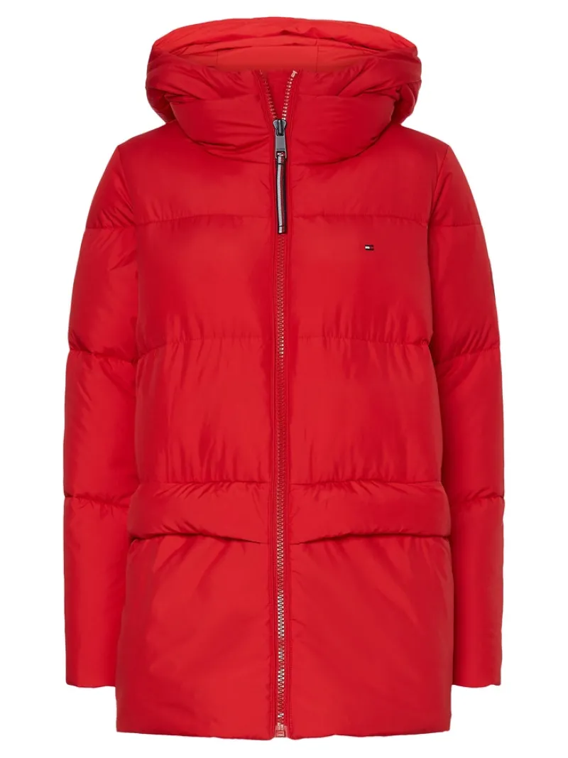 Tommy Hilfiger Jacken*TH ESS SORONA PADDED LOGO COAT primary red