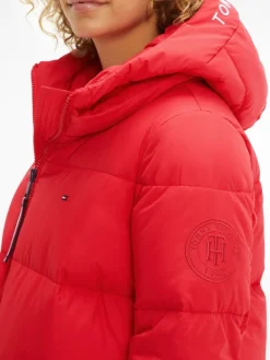 Tommy Hilfiger Jacken*TH ESS SORONA PADDED LOGO COAT primary red