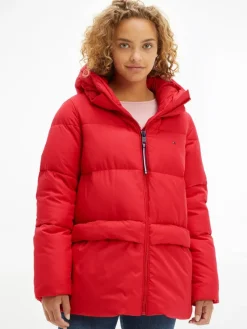 Tommy Hilfiger Jacken*TH ESS SORONA PADDED LOGO COAT primary red