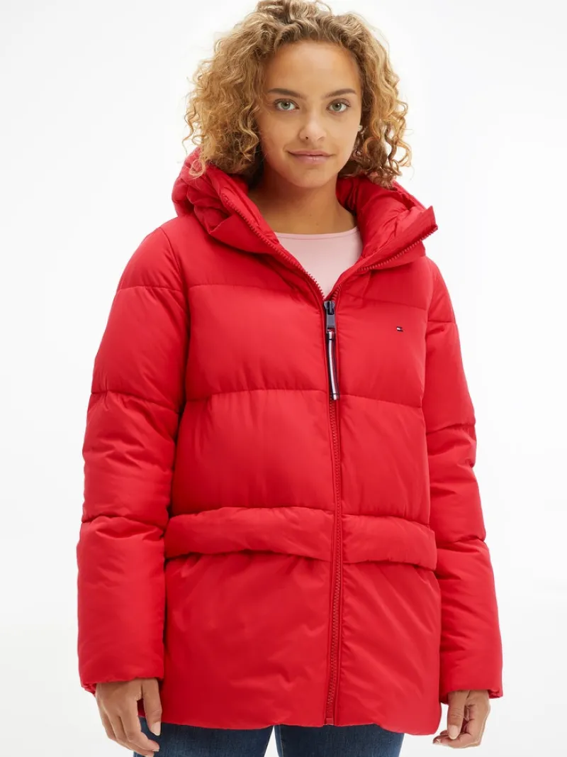 Tommy Hilfiger Jacken*TH ESS SORONA PADDED LOGO COAT primary red