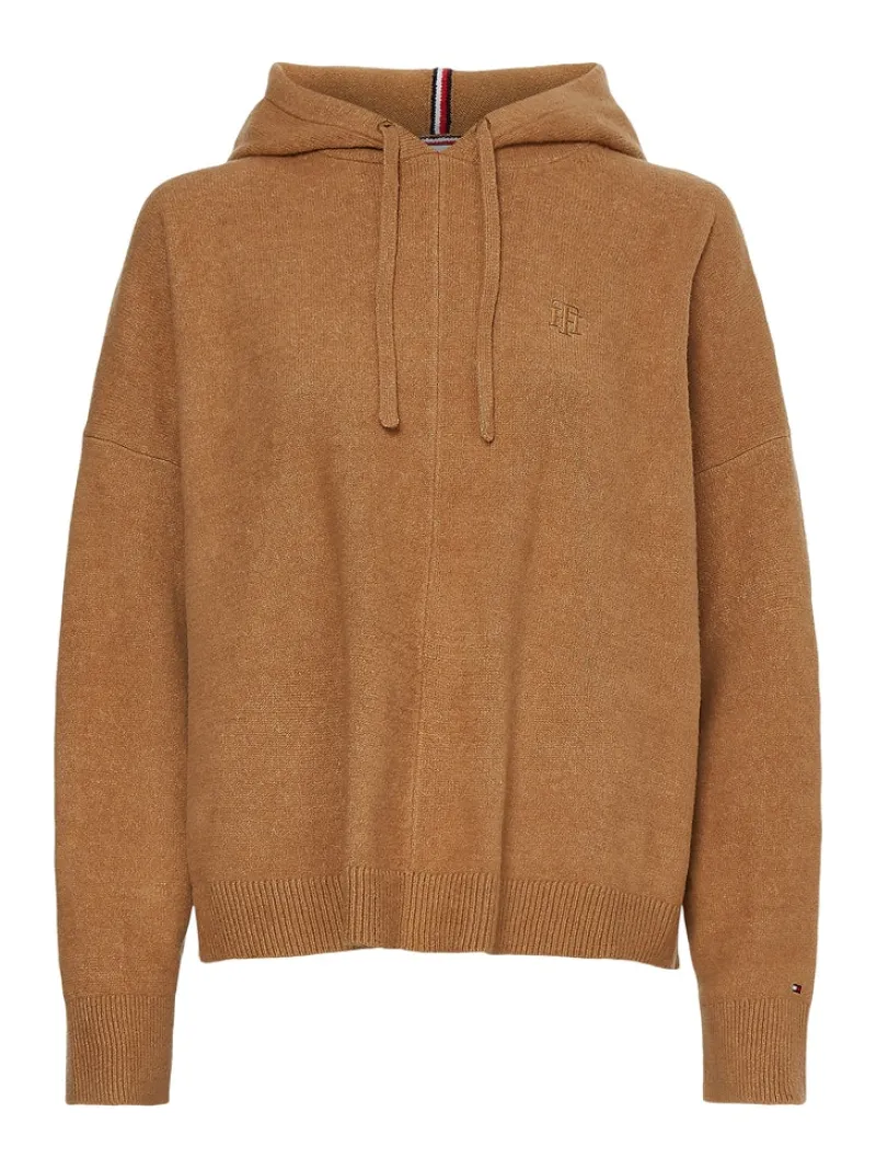 Tommy Hilfiger Pullover & Sweatshirts*TH FLEX HOODIE SWEATER countryside khaki