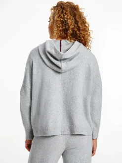 Tommy Hilfiger Pullover & Sweatshirts*TH FLEX HOODIE SWEATER light grey heather