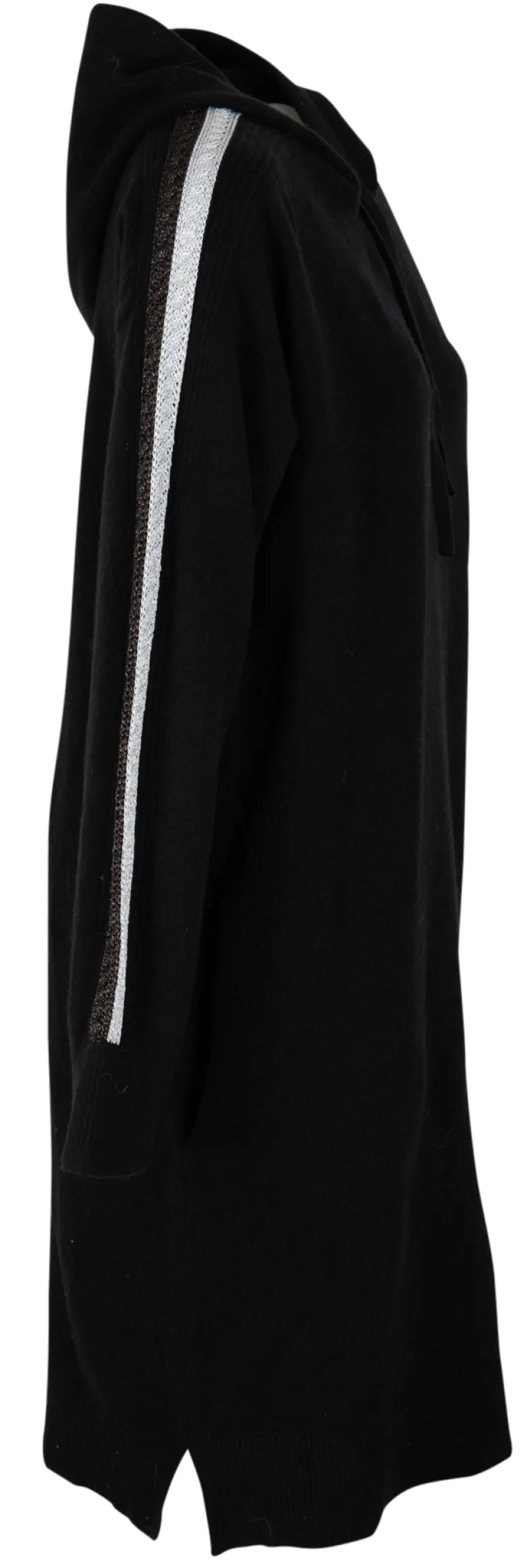 Tommy Hilfiger Kleider*TH FLEX RELAXED FIT HOODIE-KLEID Black