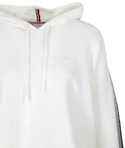 Tommy Hilfiger Pullover & Sweatshirts*TH FLEX RELAXED FIT METALLIC-HOODIE ecru