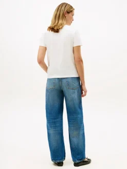 Tommy Hilfiger Shirts*TH SCRIPT REG C-NK SS TEE ecru