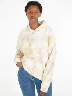 Calvin Klein Jeans Pullover & Sweatshirts*TIE DYE HOODIE tie dye aop