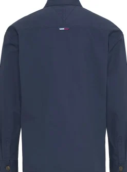 Tommy Jeans Hemden*TJM CLASSIC SOLID OVERSHIRT twilight navy