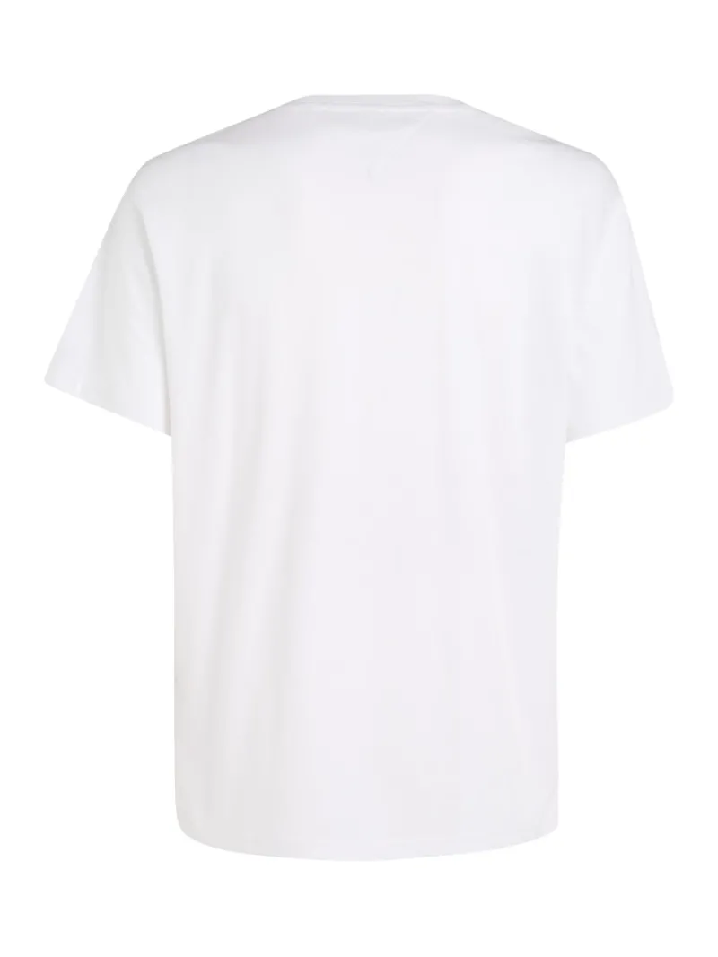 Tommy Jeans Shirts*TJM CLSC RWB CHEST LOGO TEE white