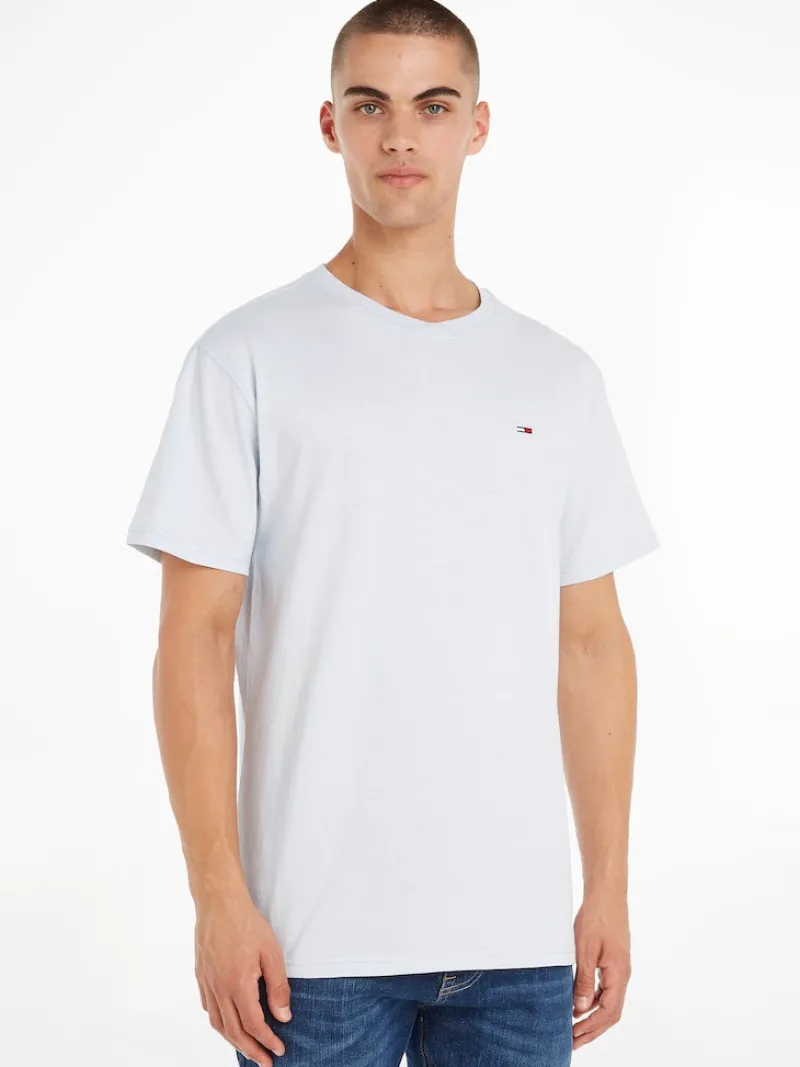 Tommy Jeans Shirts*TJM CLSC SOLID TEE shimmering blue
