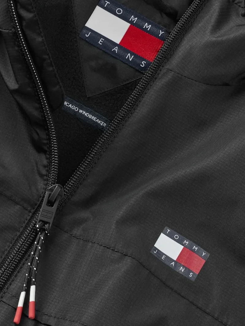 Tommy Jeans Jacken*TJM FLEECE LINED CHICAGO JACKET Black