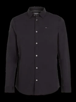 Tommy Jeans Hemden*TJM ORIGINAL STRETCH SHIRT Black