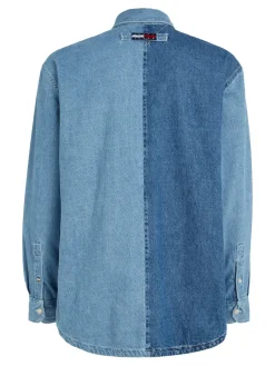 Tommy Jeans Hemden*TJM OVZ ARCHIVE DENIM OVERSHIRT Blau