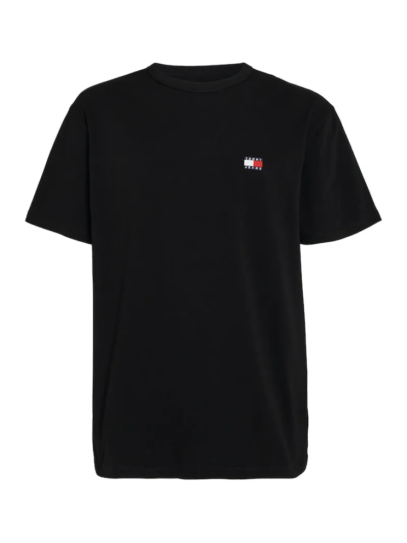 Tommy Jeans Shirts|Big Boys*TJM REG BADGE TEE EXT Black