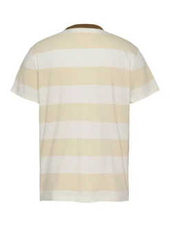 Tommy Jeans Shirts*TJM REG BOLD STRIPE TEE newsprint - ecru