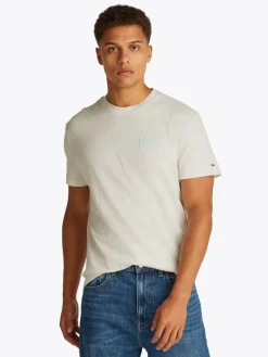 Tommy Jeans Shirts|Big Boys*TJM REG BUBBLE BACK SS TEE EXT ancient white