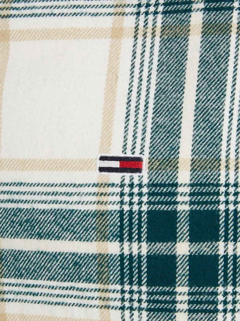Tommy Jeans Hemden*TJM REG CHECK FLANNEL SHIRT EXT ancient white check