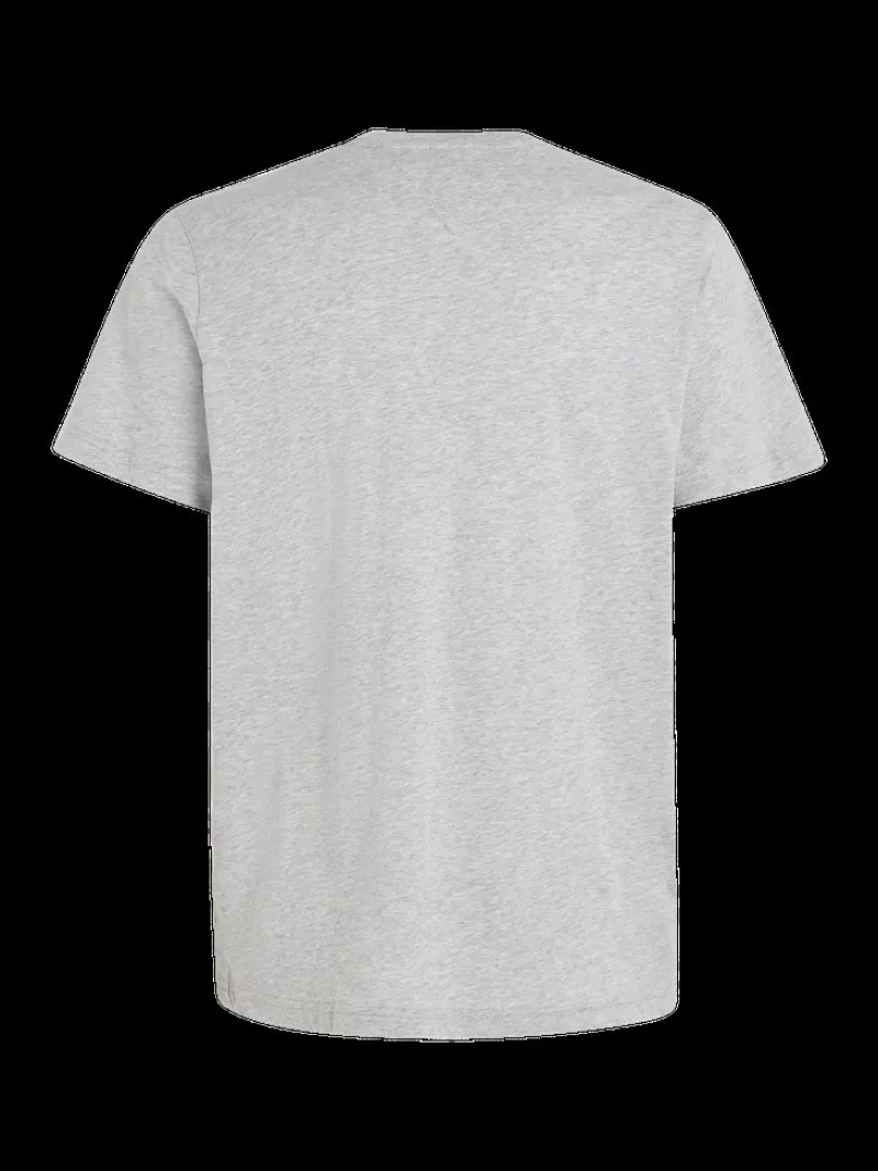 Tommy Jeans Shirts*TJM REG CORP LOGO TEE lt grey htr