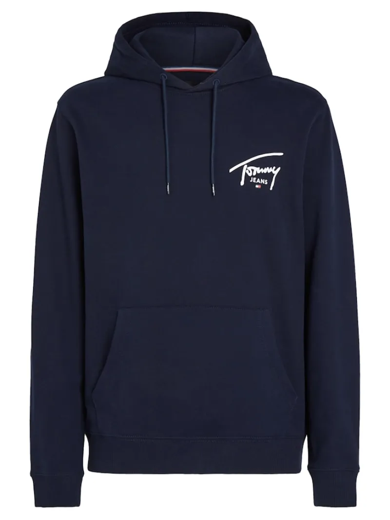 Tommy Jeans Pullover & Sweatshirts*TJM REG ENTRY GRAPHIC HOODIE EXT dark night navy