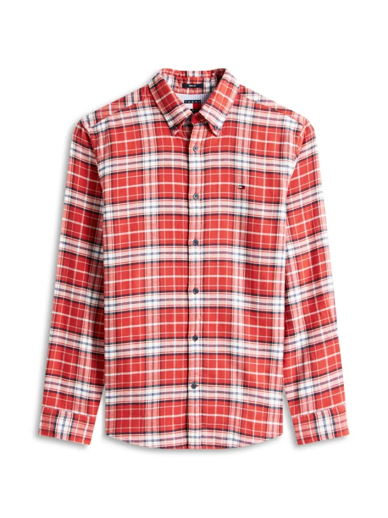 Tommy Jeans Hemden|Big Boys*TJM REG FLANNEL CHECK SHIRT EXT terracotta red-big check