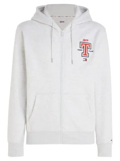 Tommy Jeans Pullover & Sweatshirts*TJM REG MODERN SPORT T ZIPTHRU silver grey htr