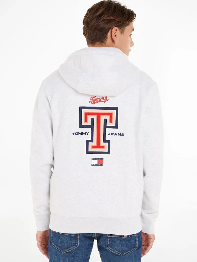 Tommy Jeans Pullover & Sweatshirts*TJM REG MODERN SPORT T ZIPTHRU silver grey htr