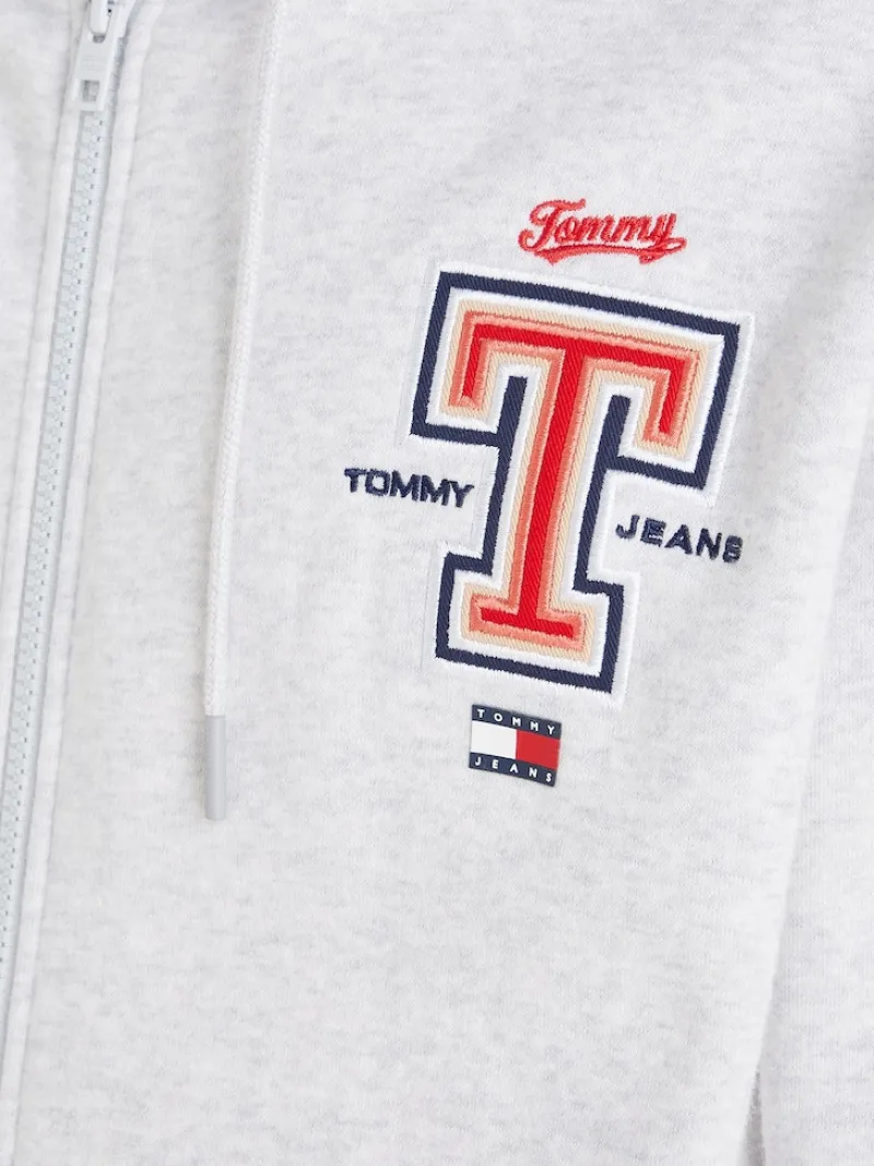 Tommy Jeans Pullover & Sweatshirts*TJM REG MODERN SPORT T ZIPTHRU silver grey htr