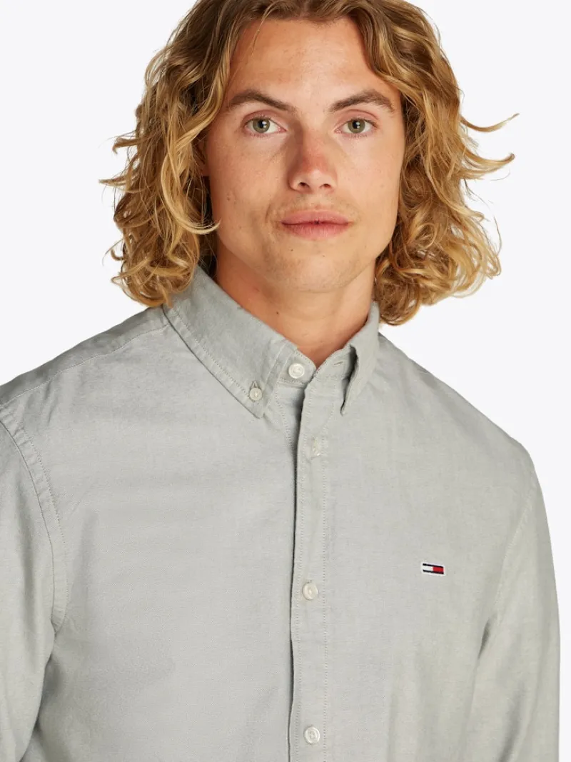 Tommy Jeans Hemden|Big Boys*TJM REG OXFORD SHIRT EXT aruba green