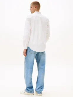 Tommy Jeans Hemden|Big Boys*TJM REG OXFORD SHIRT EXT ecru