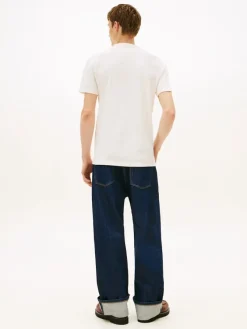 Tommy Jeans Shirts*TJM REG PEAKS SS TEE ancient white