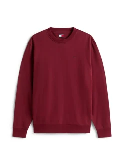 Tommy Jeans Pullover & Sweatshirts*TJM REG S FLAG CREW EXT red wine