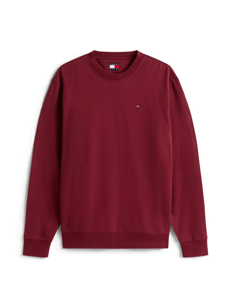 Tommy Jeans Pullover & Sweatshirts*TJM REG S FLAG CREW EXT red wine