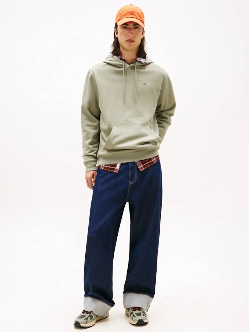 Tommy Jeans Pullover & Sweatshirts|Big Boys*TJM REG S FLAG HOODIE EXT utility sage