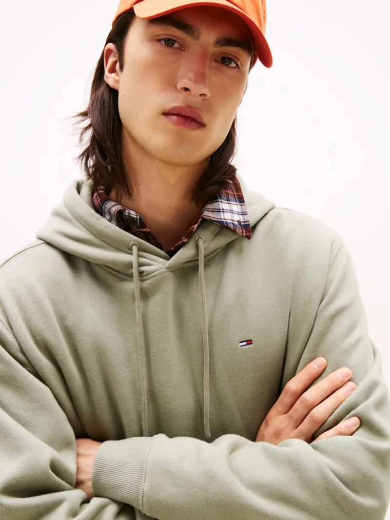 Tommy Jeans Pullover & Sweatshirts|Big Boys*TJM REG S FLAG HOODIE EXT utility sage