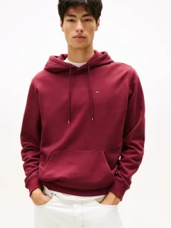 Tommy Jeans Pullover & Sweatshirts|Big Boys*TJM REG S FLAG HOODIE EXT red wine