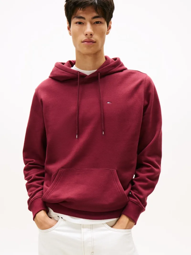Tommy Jeans Pullover & Sweatshirts|Big Boys*TJM REG S FLAG HOODIE EXT red wine