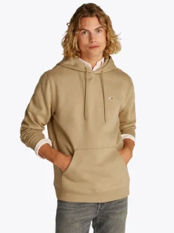 Tommy Jeans Pullover & Sweatshirts|Big Boys*TJM REG S FLAG HOODIE EXT relic tan