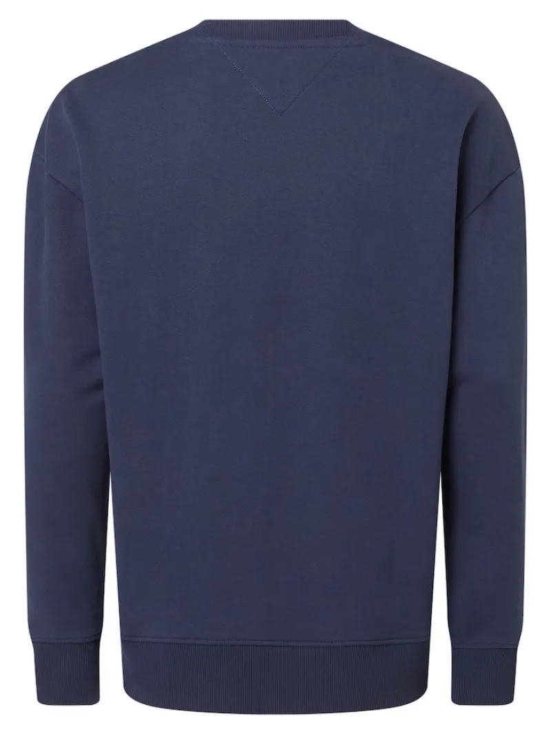 Tommy Jeans Pullover & Sweatshirts*TJM REG TARTAN FLAG CREW twilight navy