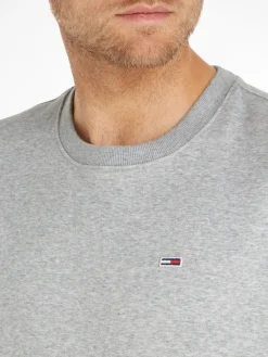 Tommy Jeans Pullover & Sweatshirts*TJM REGULAR FLEECE C NECK lt grey htr