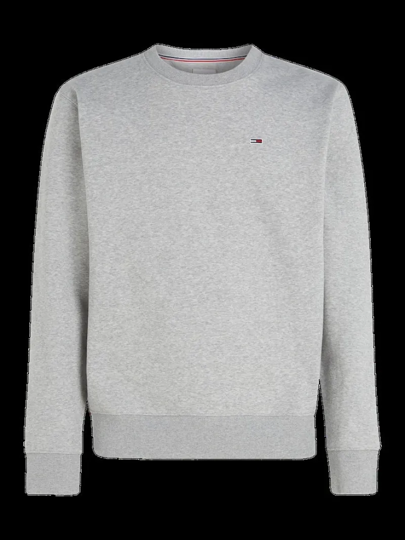 Tommy Jeans Pullover & Sweatshirts*TJM REGULAR FLEECE C NECK lt grey htr