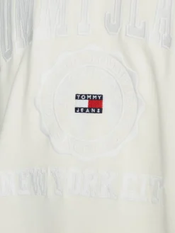 Tommy Jeans Shirts*TJM REVERSE SLUB CREW ancient white