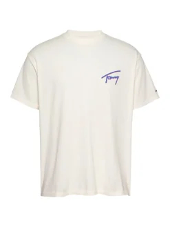 Tommy Jeans Shirts|Big Boys*TJM RLX FADED GRAPHIC TEE EXT ancient white