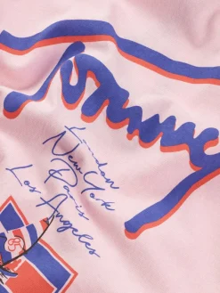 Tommy Jeans Shirts|Big Boys*TJM RLX FADED GRAPHIC TEE EXT precious pink