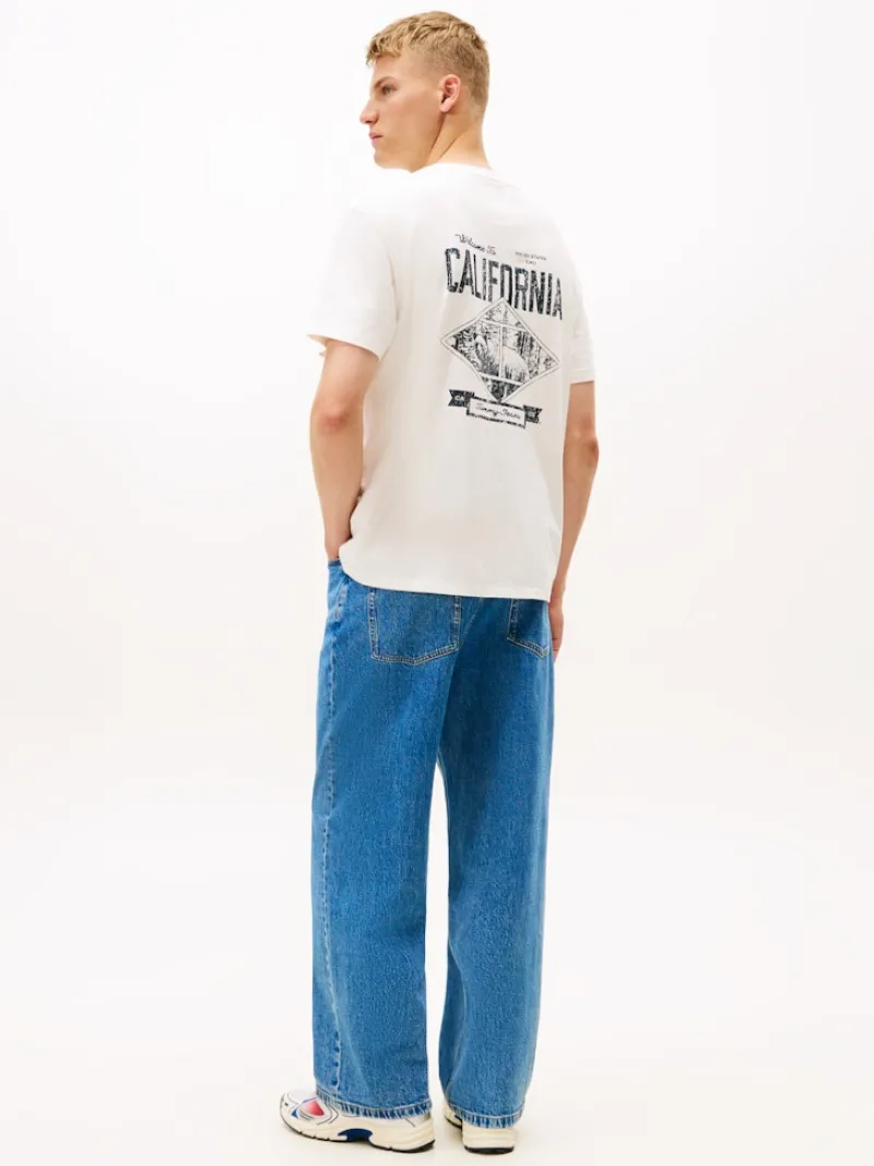 Tommy Jeans Shirts|Big Boys*TJM RLX OUTDOOR SS TEE EXT ancient white