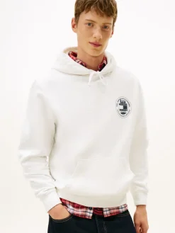 Tommy Jeans Pullover & Sweatshirts*TJM RLX WASHED NOV HOOD ecru