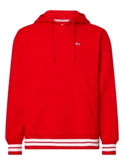 Tommy Jeans Pullover & Sweatshirts*TJM RLXD COLLEGIATE HOODIE deep crimson