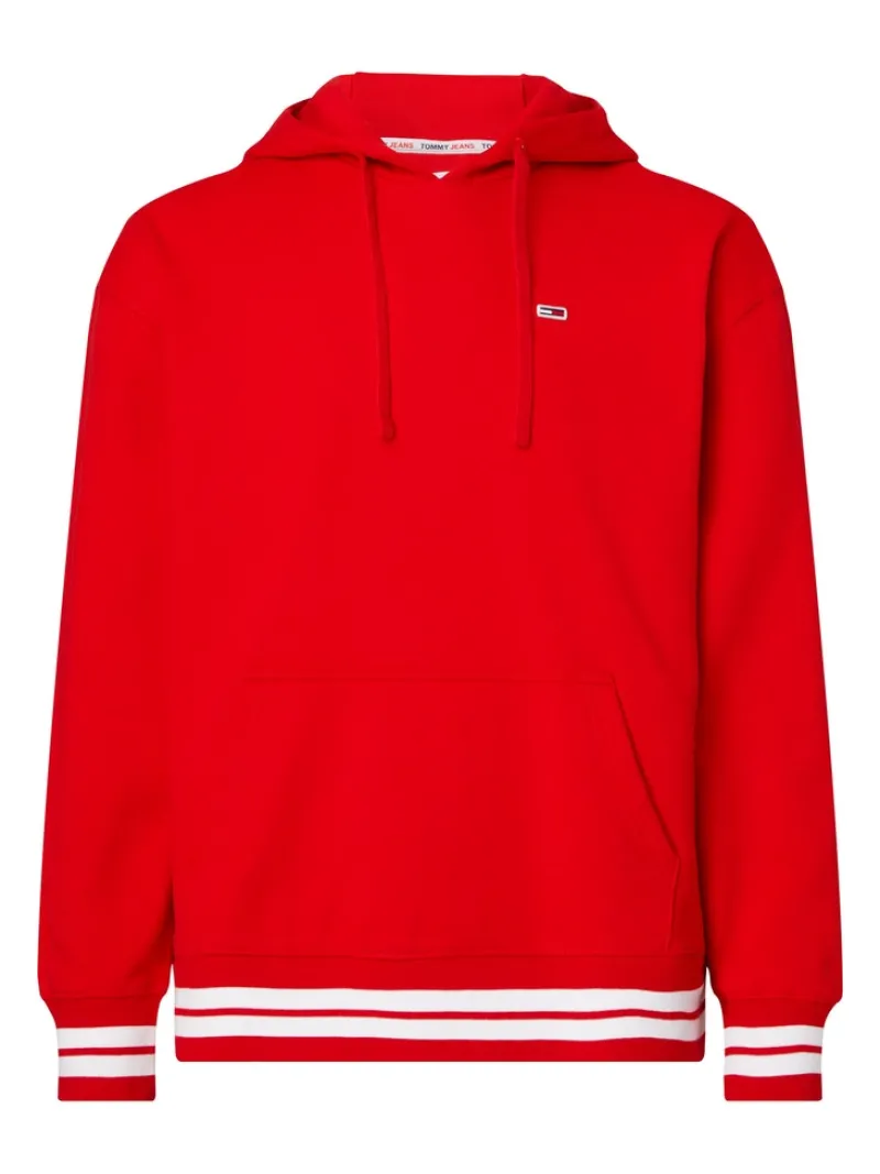 Tommy Jeans Pullover & Sweatshirts*TJM RLXD COLLEGIATE HOODIE deep crimson